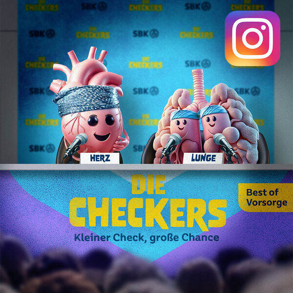 Die SBK-Band Die Checkers bei einer Pressekonferenz